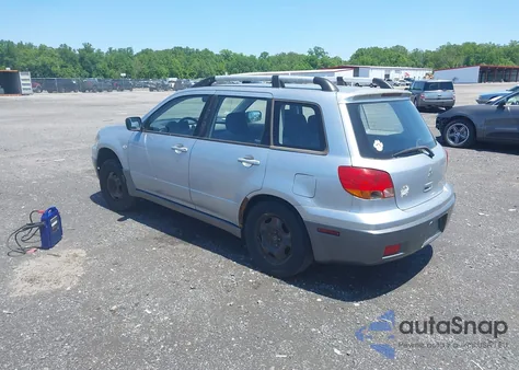 2004 Mitsubishi Outlander Ls из США, поврежденный, VIN JA4LZ31FX4U004668